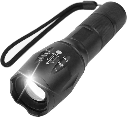 Zaklamp op batterijen (batterijen inbegrepen)
